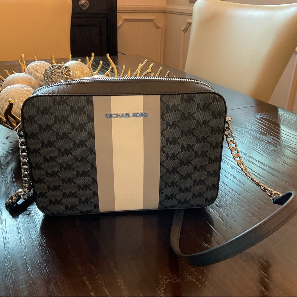 Michael Kors Monogram Crossbody Bag